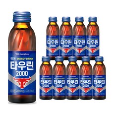 Kwangdong 牛磺酸2000能量飲, 10瓶, 120ml