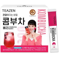 TEAZEN 康普茶 莓果康普茶沖泡飲, 30條, 1盒