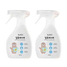 MyBEE 嬰幼兒衣物去污噴霧, 330ml, 2瓶