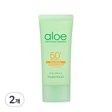 HOLIKA HOLIKA 蘆薈防水防曬乳 SPF50+ PA++++, 70ml, 2個