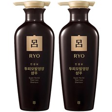 RYO 呂 真蔘寶頂級人蔘洗髮精 中乾性髮質用, 400ml, 2瓶