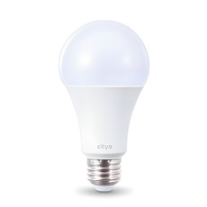 cityo LED燈泡 15W, 白光, 1入