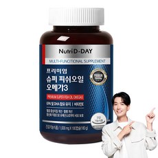 Nutri D-DAY 優質超級魚油Omega3膠囊, 180顆, 1罐