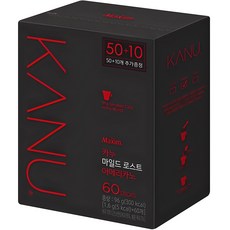 KANU 中烘美式黑咖啡, 1.6g, 60條, 1盒