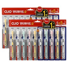 CLIO 珂莉奧 DENTI-MATE Season2超細毛牙刷, 10入, 2個