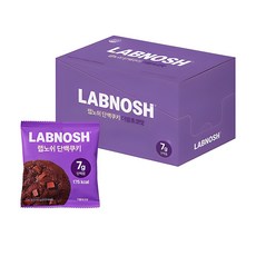 Labnosh 蛋白餅乾 雙倍巧克力口味, 400g, 1盒