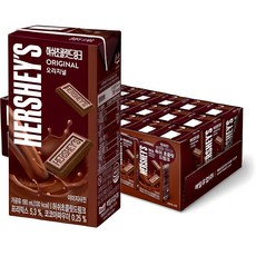 HERSHEY'S 好時 原味巧克力飲, 190ml, 24入