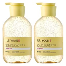 ILLIYOON 一理潤 清爽保濕沐浴露 柑橘香, 500ml, 2瓶