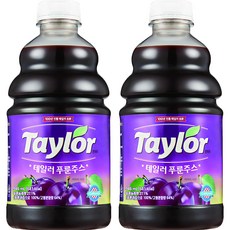 Taylor 李子汁, 946ml, 2瓶