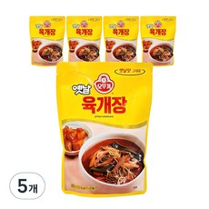 OTTOGI 不倒翁 即食傳統辣牛肉湯, 500g, 5包