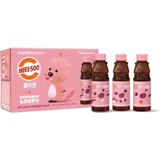 Kwangdong Vita500 Zanmang Loopy 維他500 膠原蛋白飲, 100ml, 10瓶