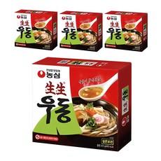 NONGSHIM 農心 生生烏龍湯麵, 253g, 4盒