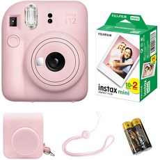 FUJIFILM 富士 instax 馬上看 迷你12 粉色盛開即時相機組合包 mini 12, 1組