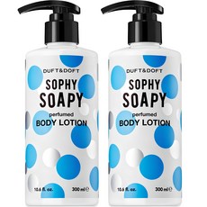 DUFT&DOFT 香氛身體乳液 Sophy Soapy, 300ml, 2瓶