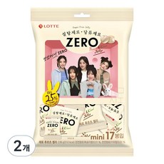 LOTTE 樂天 Zero零糖低卡水果軟糖, 2袋, 238g