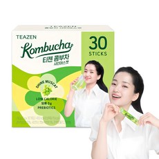 TEAZEN 康普茶 麝香葡萄口味, 1盒, 5g, 30入