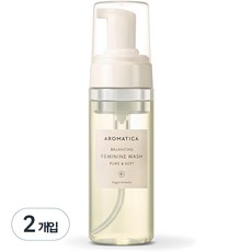 AROMATICA 女性私密處溫和清潔慕斯, 170ml, 2瓶