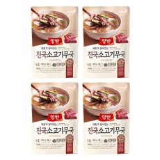 DONGWON 東遠 即食牛肉蘿蔔湯, 4包, 460g