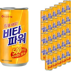 LOTTE 樂天 Vita Power維他命能量飲, 180ml, 30罐