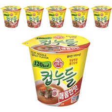 OTTOGI 不倒翁 辣味低熱量冬粉 杯裝, 6入