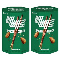 PEPERO 杏仁巧克力棒, 132g, 2盒