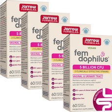 Jarrow Formulas Fem Dophilus 女性益生菌膠囊 50億CFU, 60顆, 4罐