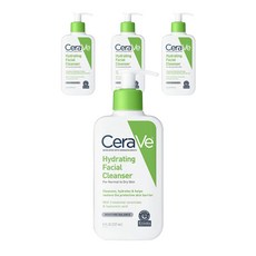 CeraVe 適樂膚 輕柔保濕潔膚露, 4瓶, 237ml