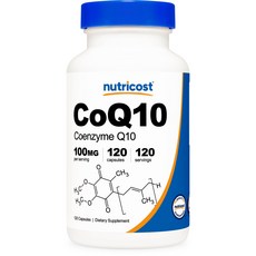 nutricost CoQ10膠囊 100mg, 1罐