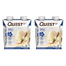 QUEST NUTRITION 無麩質香草風味蛋白奶昔飲, 325ml, 8入