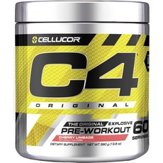 CELLUCOR C4經典氮泵運動能量飲沖泡粉 櫻桃檸檬口味, 1罐, 390g