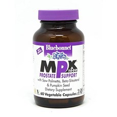 Bluebonnet MPX 1000攝護腺保健無麩質素食膠囊, 1個, 60 件