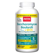 Jarrow FORMULAS 賈羅公式 Saccharomyces Boulardii+MOS乳酸菌素食膠囊, 1個, 90入