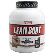 LABRADA NUTRITION Lean Body高蛋白代餐奶昔粉 巧克力口味, 2.1kg, 1包