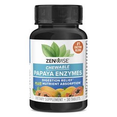 ZENWISE 鳳梨&木瓜酵素複合錠 30顆入, 1個