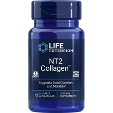 LIFE EXTENSION NT2 膠原蛋白膠囊, 1罐, 60顆