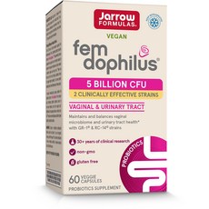 Jarrow Formulas Fem Dophilus 女性益生菌膠囊 50億CFU, 60顆, 1罐