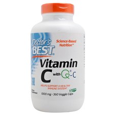 Doctor's BEST 維他命C Q-C素食膠囊 1000mg, 360顆, 1罐