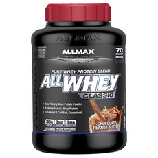 ALLMAX 運動蛋白粉 巧克力花生醬味, 1個, 2.27公斤