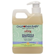 CALIFORNIA BABY 加州寶寶 多效鎮靜洗髮&沐浴露, 1瓶, 517ml