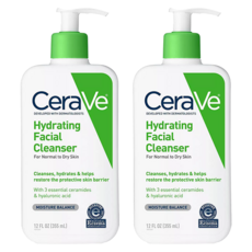 CeraVe 適樂膚 輕柔保濕潔膚露, 2瓶, 355ml