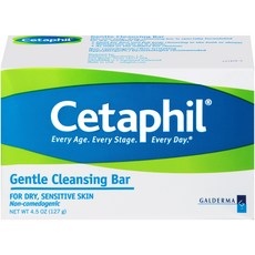 Cetaphil 舒特膚 溫和潔面皂, 127g, 1個