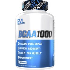 EVLUTIONNUTRITION BCAA1000素食膠囊, 60 件, 1個