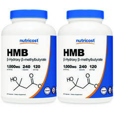 nutricost HMB 1000mg膠囊, 240顆, 2個