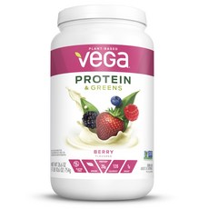 VeGa 綠色蔬果蛋白粉, 漿果, 1個, 754克