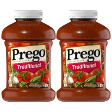 Prego 普格 義大利麵醬 無麩質, 2個, 1.9公斤