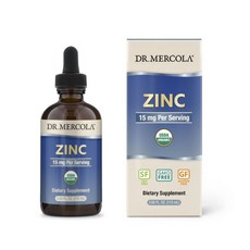 DR. MERCOLA 無麩質鋅口服液, 1個, 115毫升