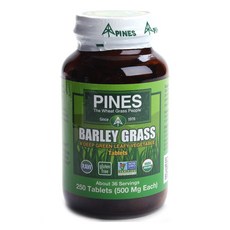 PINES The Wheat Grass People 大麥草膳食補充錠 500mg, 1個, 250粒