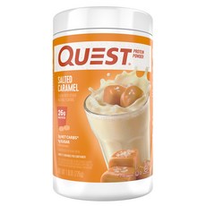 Quest Nutrition 高蛋白粉, 加鹽牛奶糖, 1罐, 726g