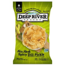 Deep River Snacks 洋芋片 紐約辣醃黃瓜口味, 1包, 141g