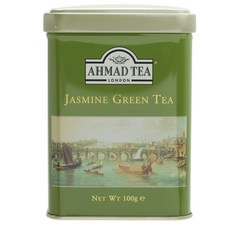 AHMAD TEA 罐裝茉莉花綠茶茶葉, 1個, 100克